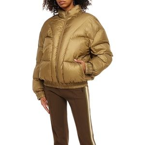 NWT Isabel Marant Etoile Kristen quilted metallic shell jacket
